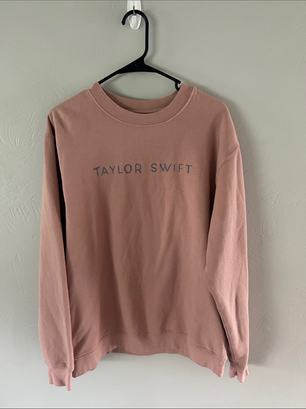 Taylor Swift Official Merchandise Pink Crewneck Sweater 1989